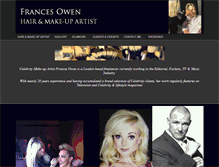 Tablet Screenshot of francesowen.com